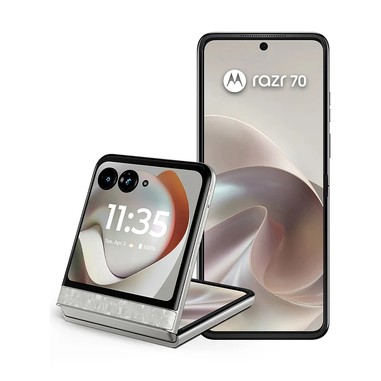 Celular Motorola Razr 70 512 GB 5G Blanco
