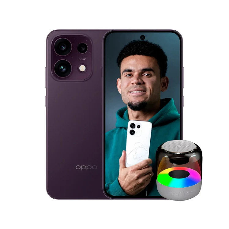 Celular Oppo 256 GB 5G Morado Más Parlante