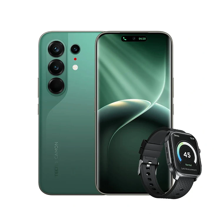 Celular Tecno Camon 50 Ultra 5G Verde Más Watch 3 Active