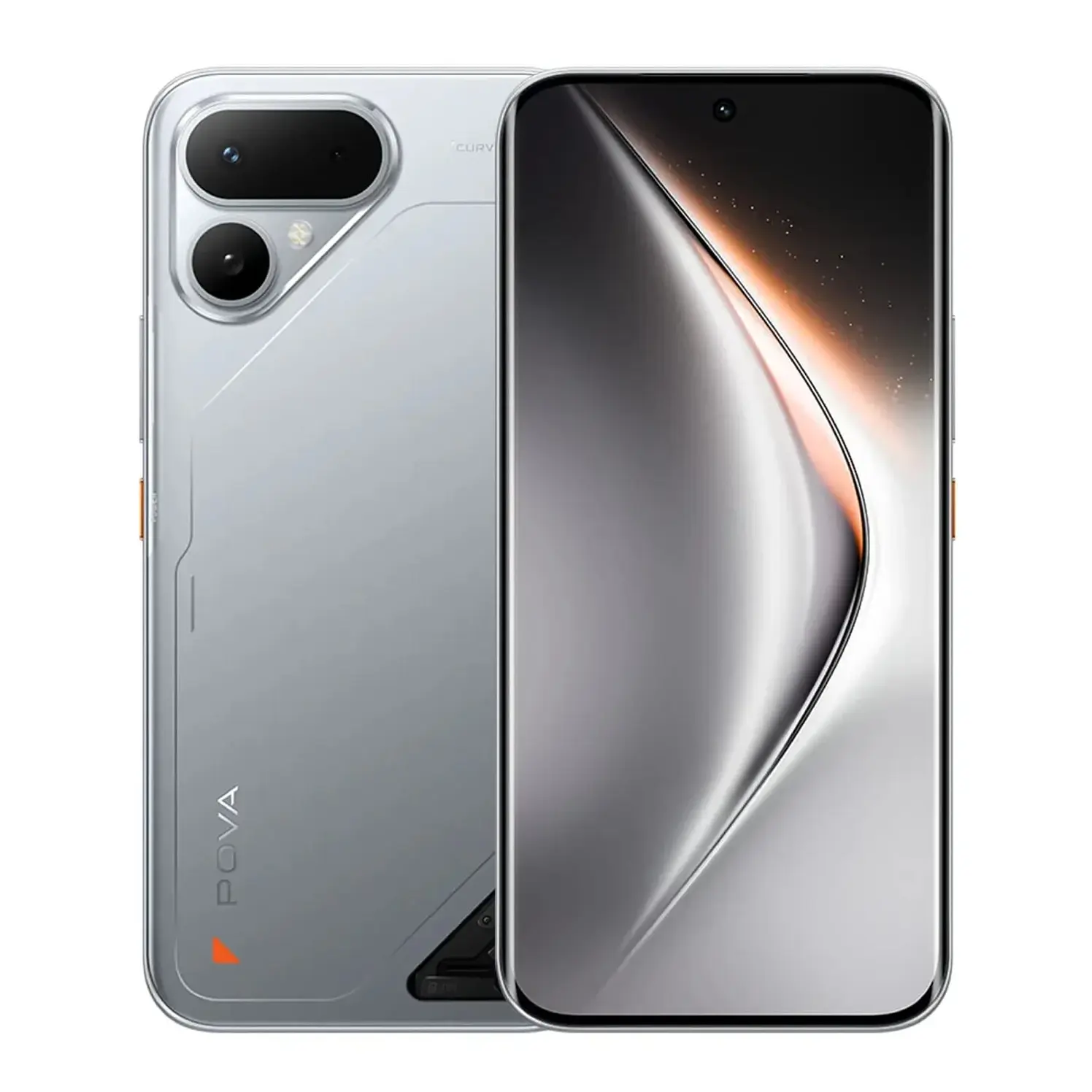 Celular Tecno Pova Curve 2 256 GB 5G Plateado