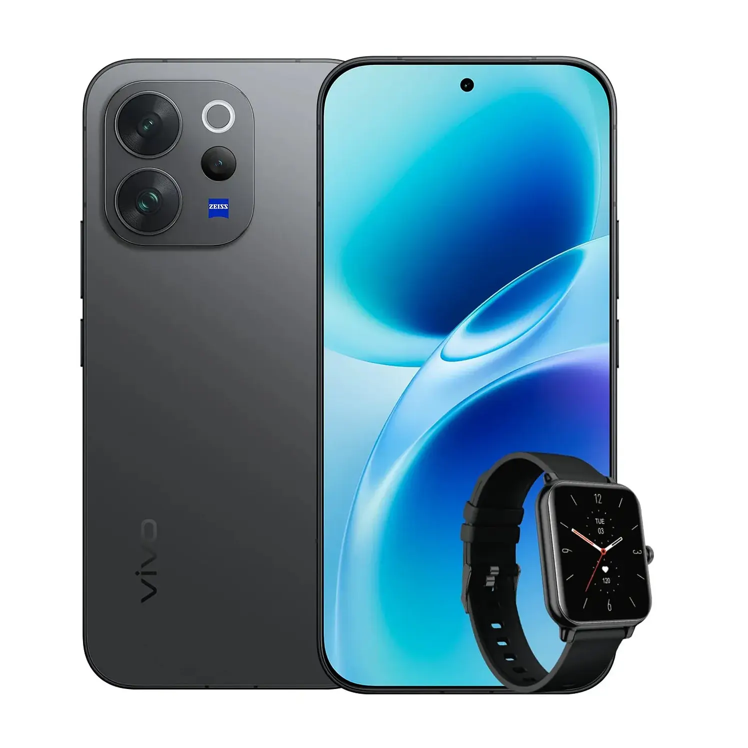 Celular Vivo V70 512 GB Negro Más Reloj