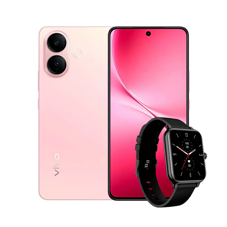 Celular Vivo V60 Lite 256 GB 5G Rosado Más Reloj