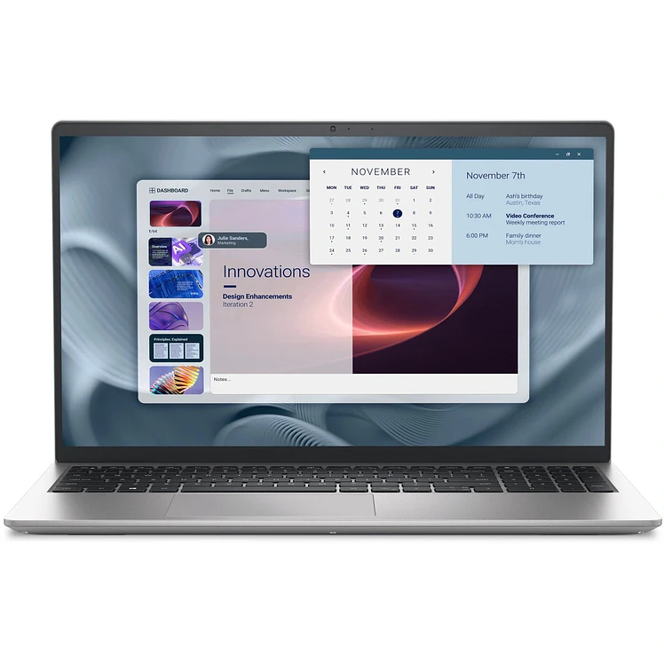 Portátil Dell I7 15.6 Pulg RAM 16GB SSD 512GB Plateado