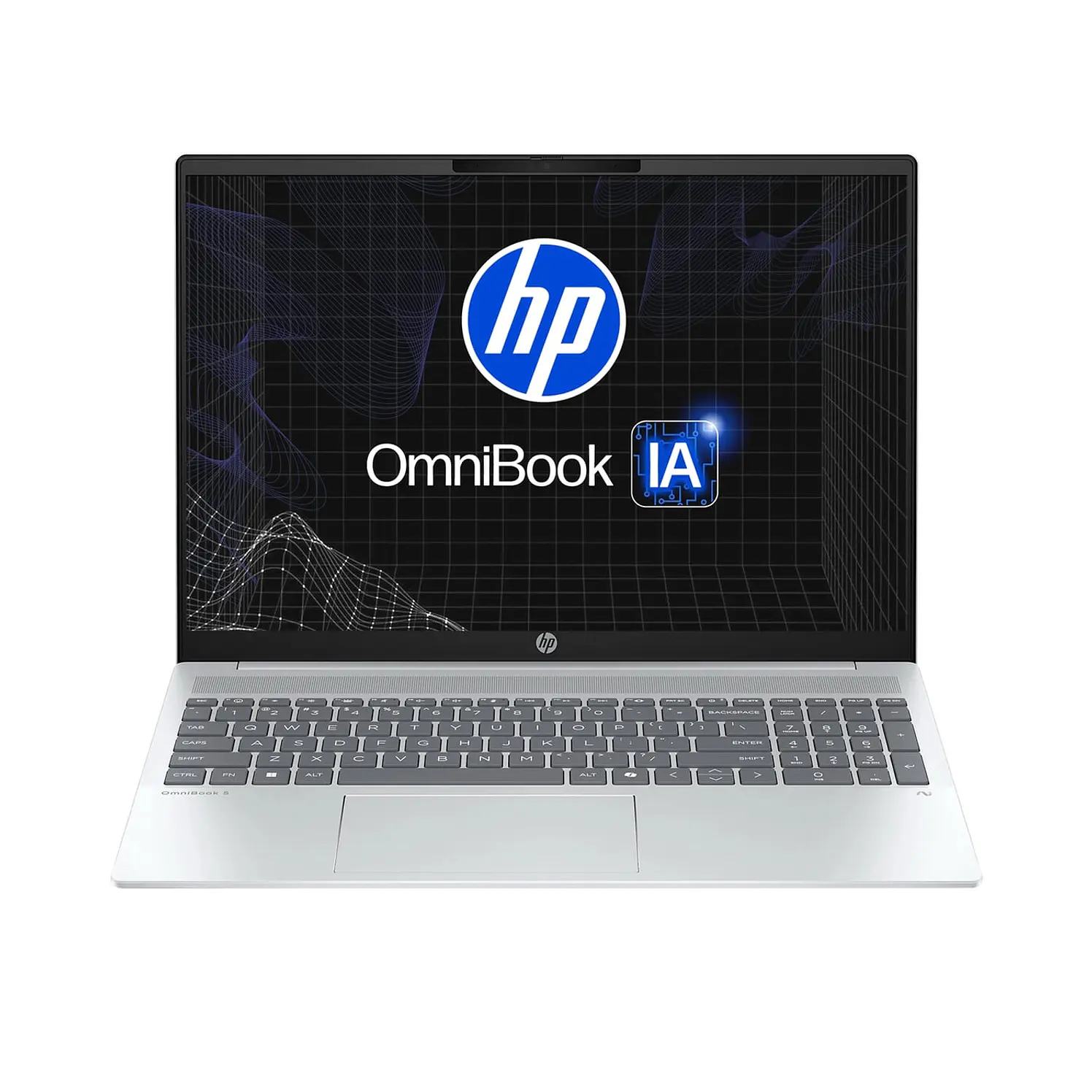 Portátil HP 5 16 Pulg RAM 16GB SSD 512GB Plateado