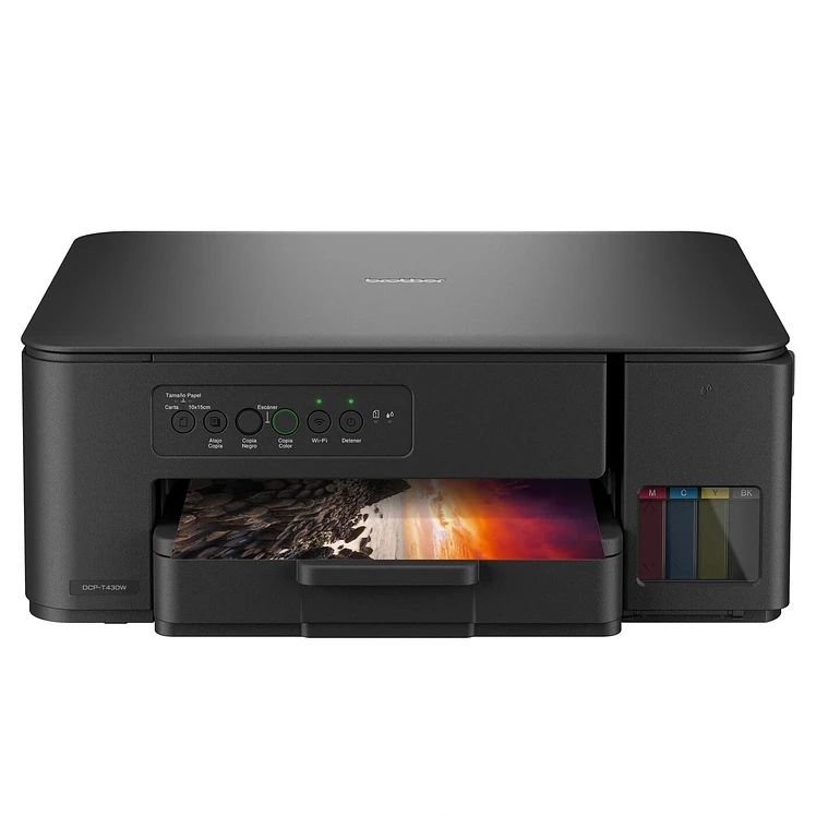Impresora Multifuncional Brother Wifi Negro