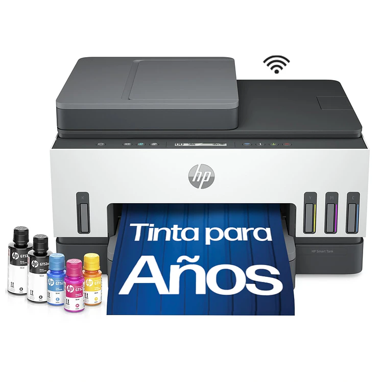 Impresora HP Multifuncional Smart Tank 750 Wifi Of Blanco
