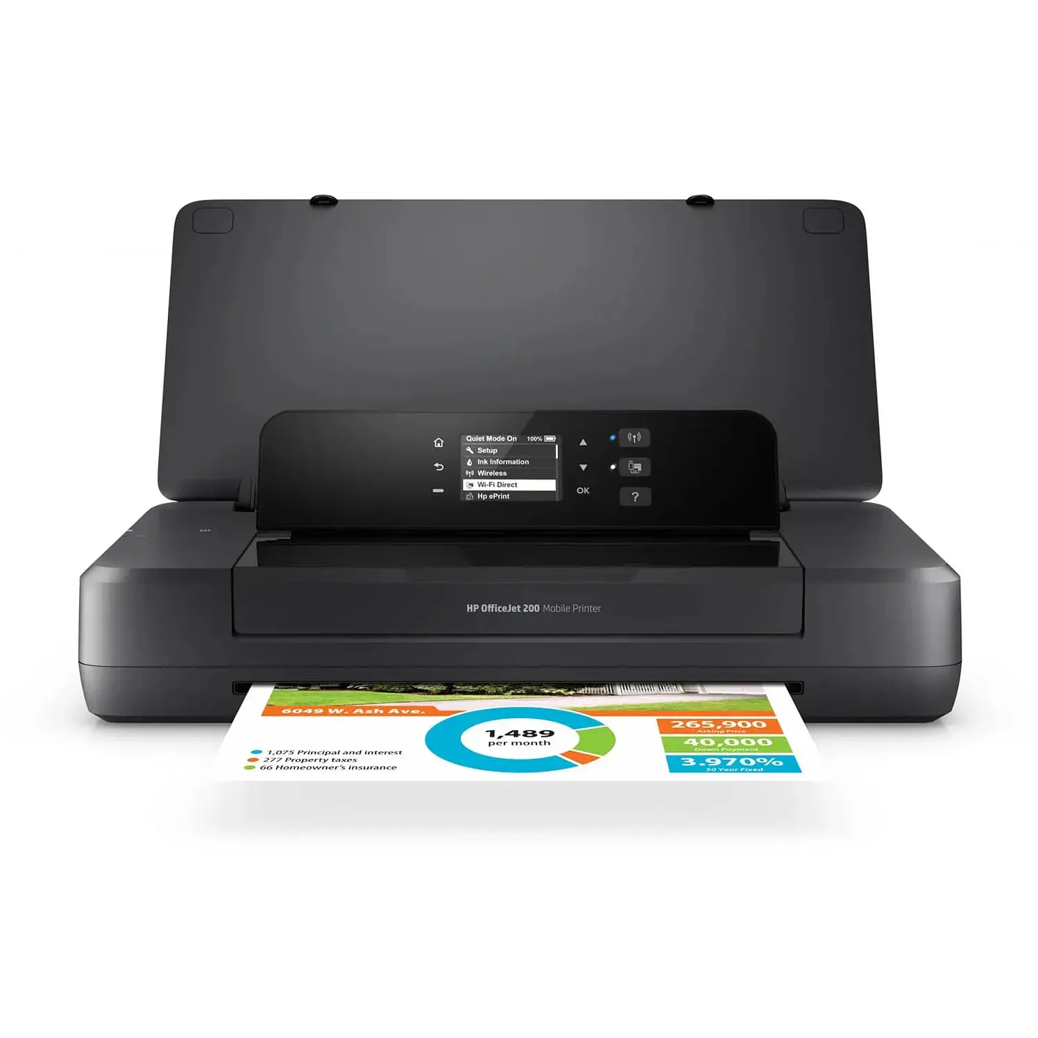 Impresora HP Portátil Officejet 200