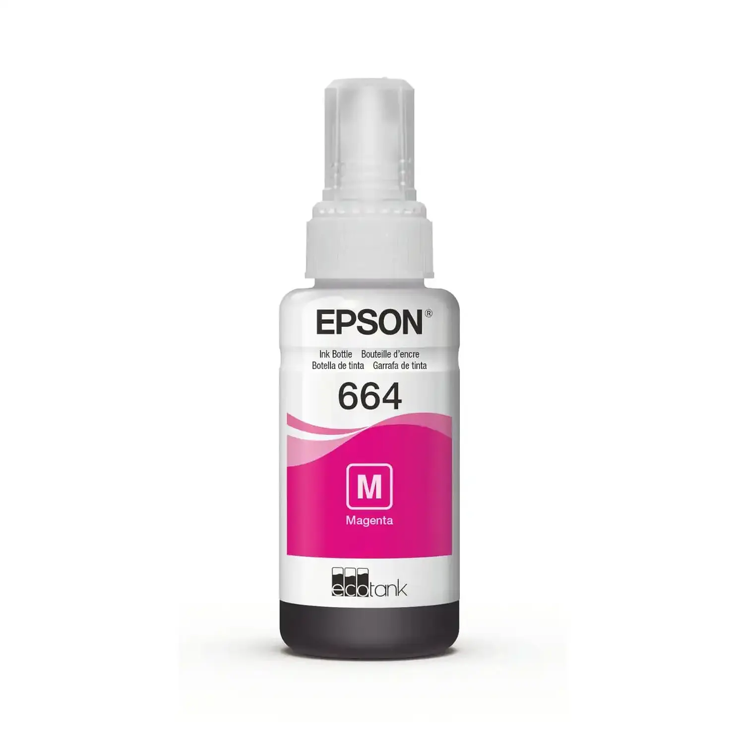 Botella Tinta Epson T664 Magenta