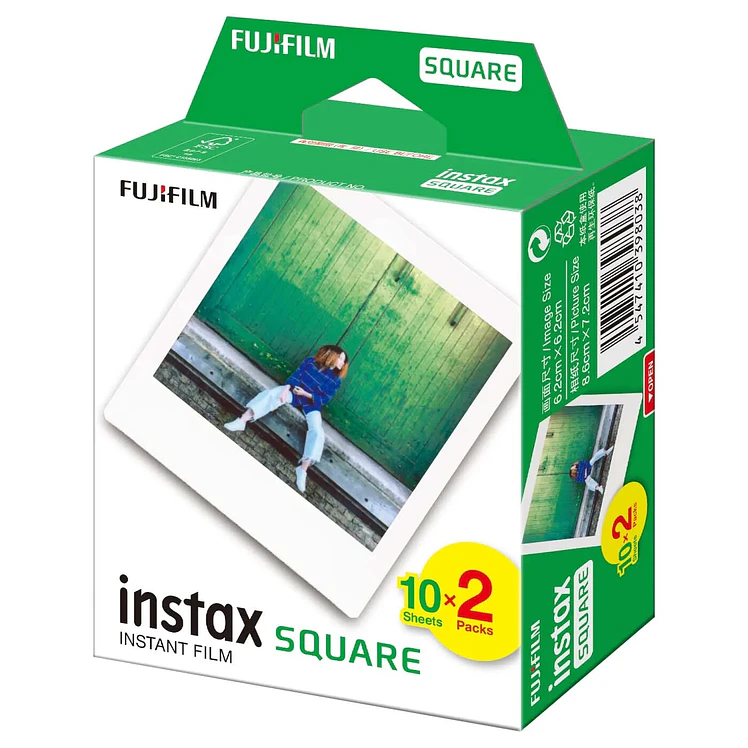 Papel Fuji Instax Square X 20