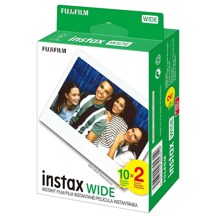 Papel Fuji Instax Wide X 20
