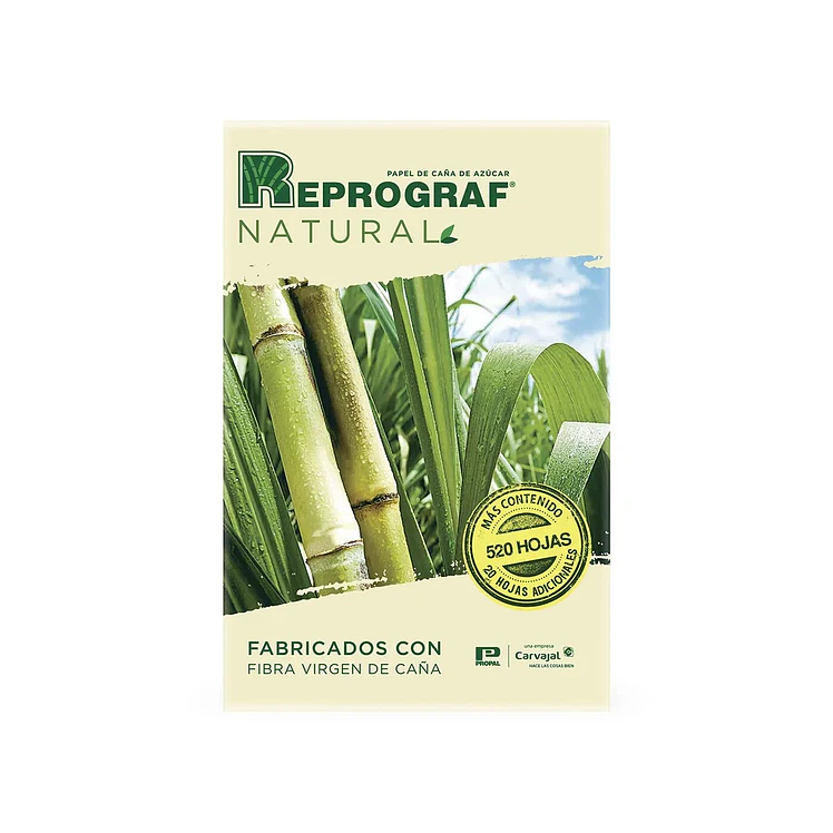 Resma Papel Reprograf Tamaño Oficio Natural 72G X520 Hojas