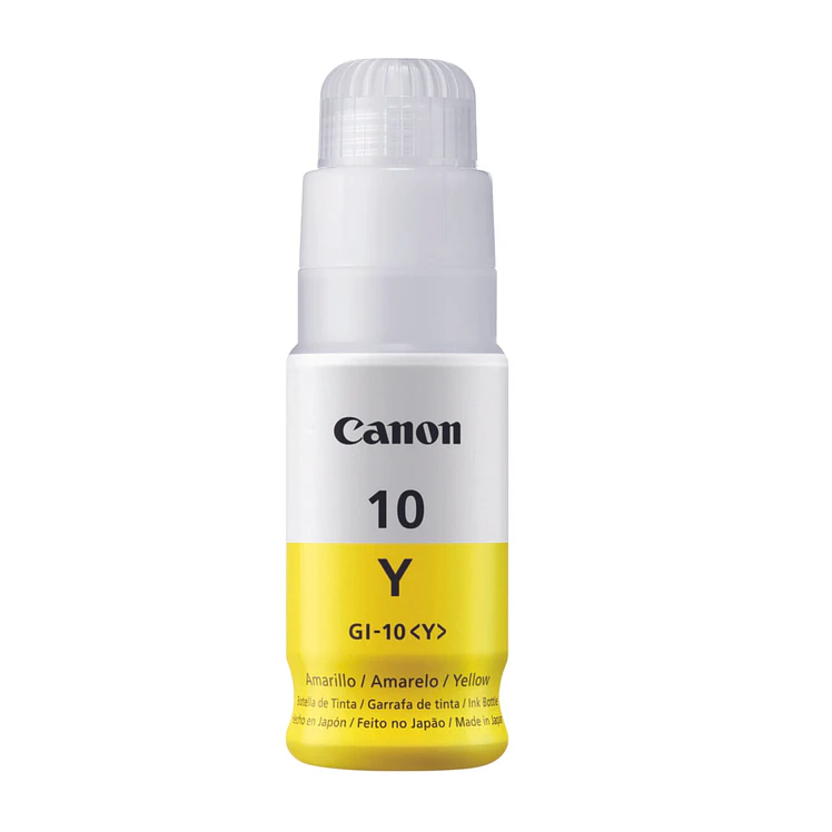 Botella De Tinta Canon Amarillo