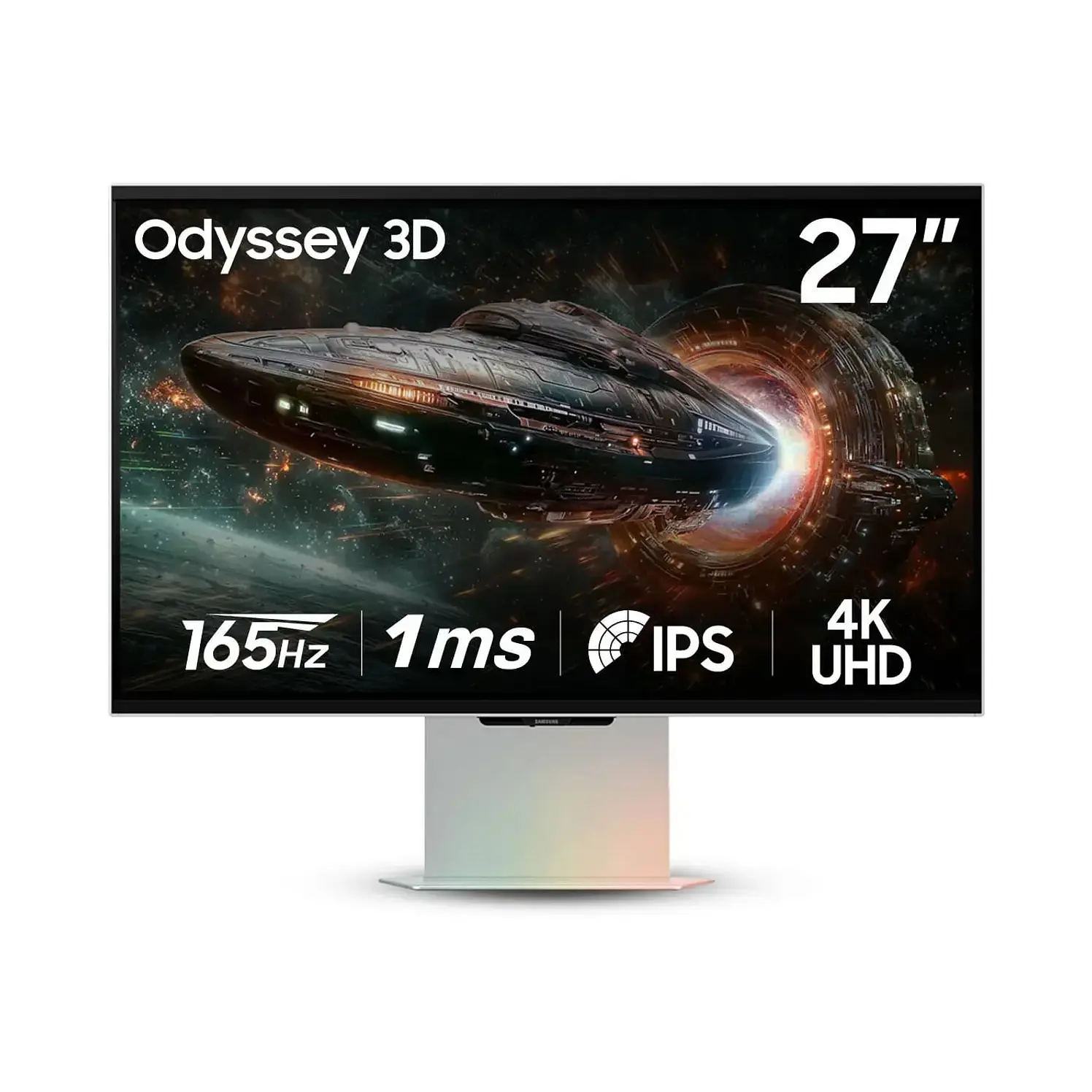 Monitor Samsung Gamer 27 Pulg Odyssey G900 3D Plano Gris