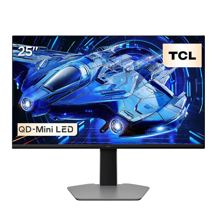 Monitor Tcl Gamer 25 Pulg G64 FHD Miniled Plano Negro