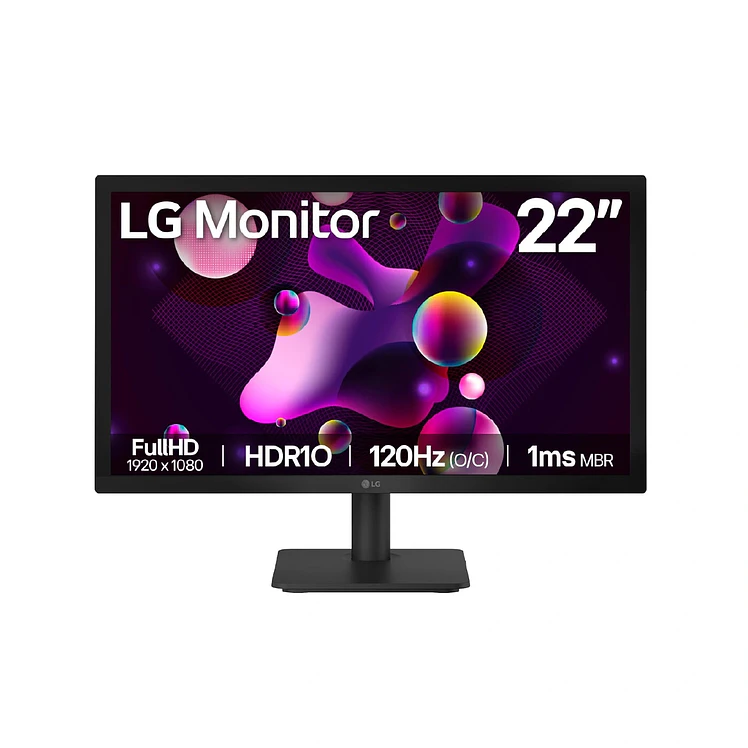 Monitor LG 22 Pulg FHD Plano Negro