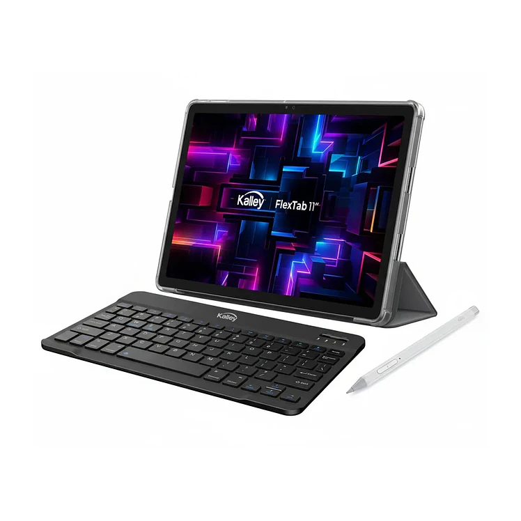 Tablet Kalley 11 Pulg Flextab 256 GB Wifi Gris