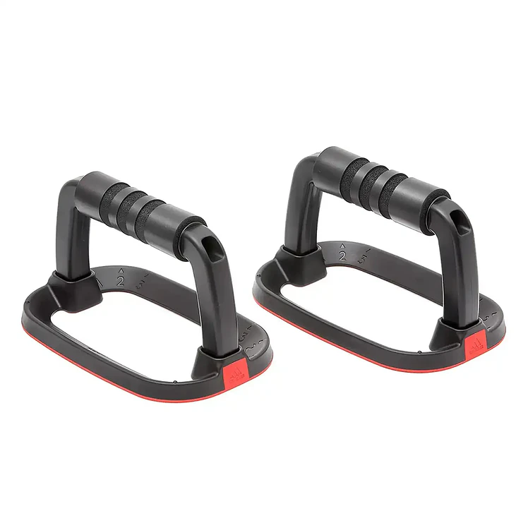 Soporte Flexión De Pecho Adidas Negro Rojo