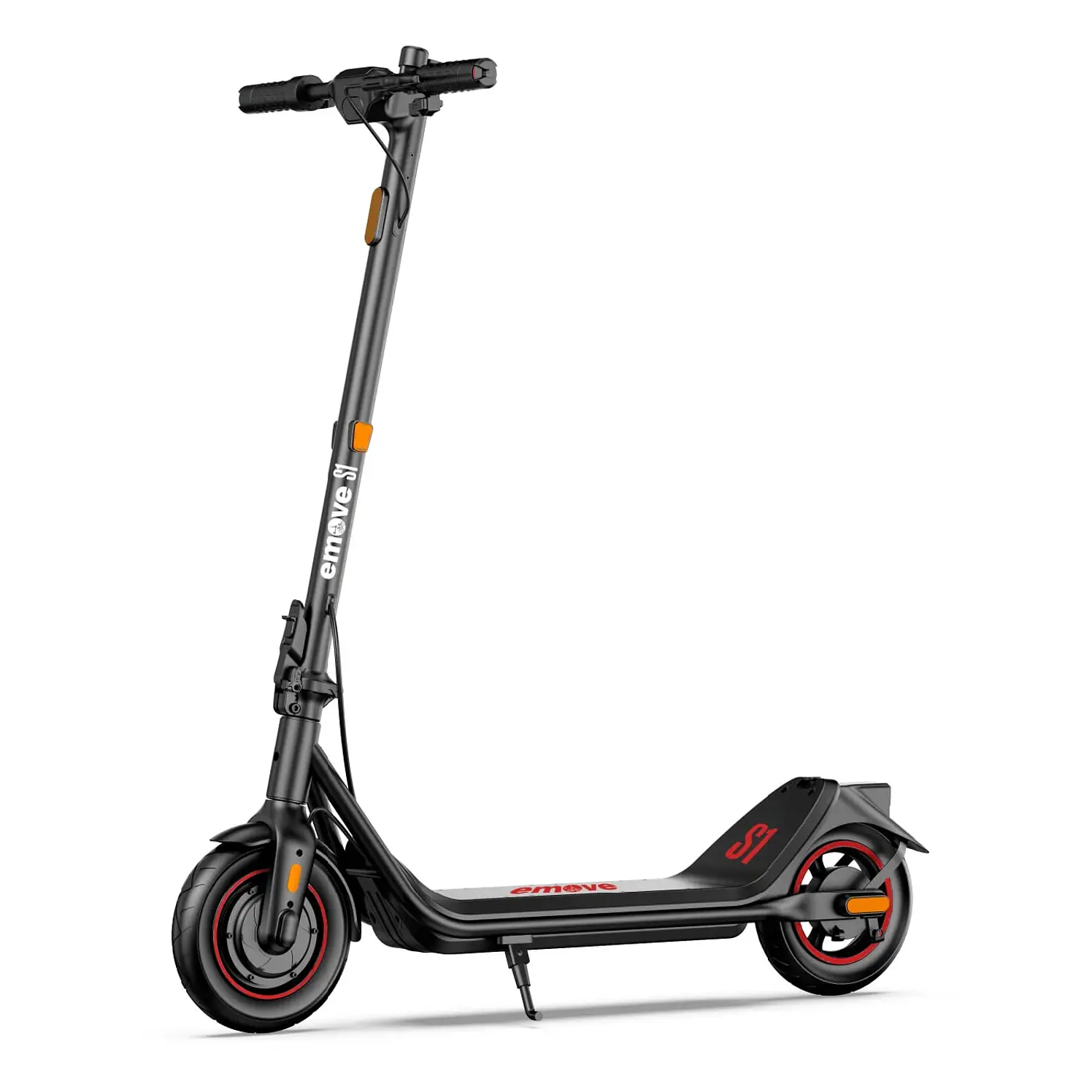 Patineta Eléctrica/Scooter Emove S1 Negra Con Rojo