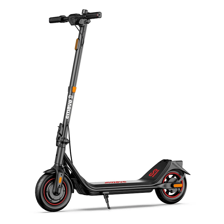 Patineta Eléctrica/Scooter Emove S1 Negra Con Rojo