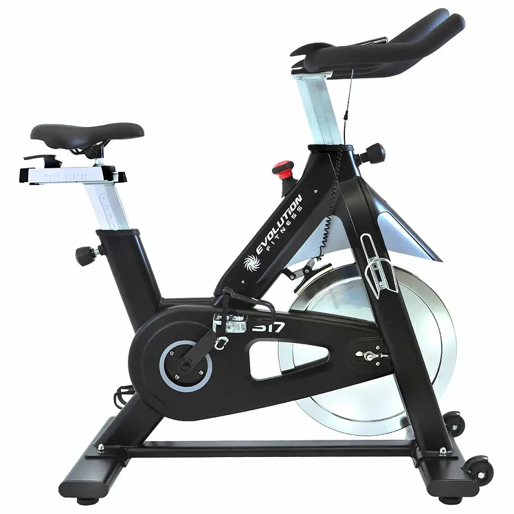 Bicicleta Spinning Evolution S17 Negra