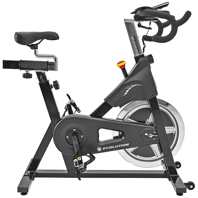 Bicicleta Spinning Evolution Voltz Negra