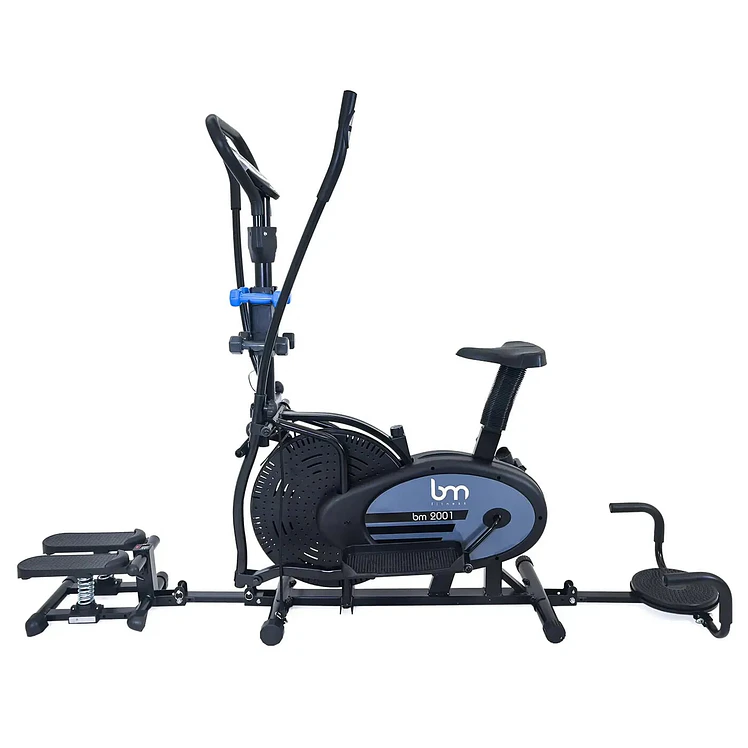 Elíptica Bm Fitness 2001 Con Accesorios Negra
