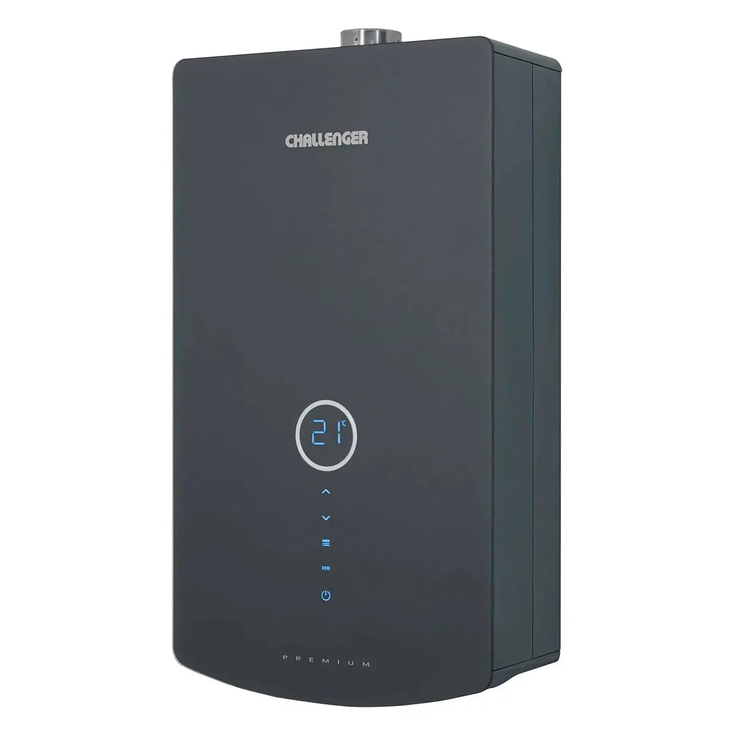 Calentador Challenger Paso 16 L Gas Natural Negro