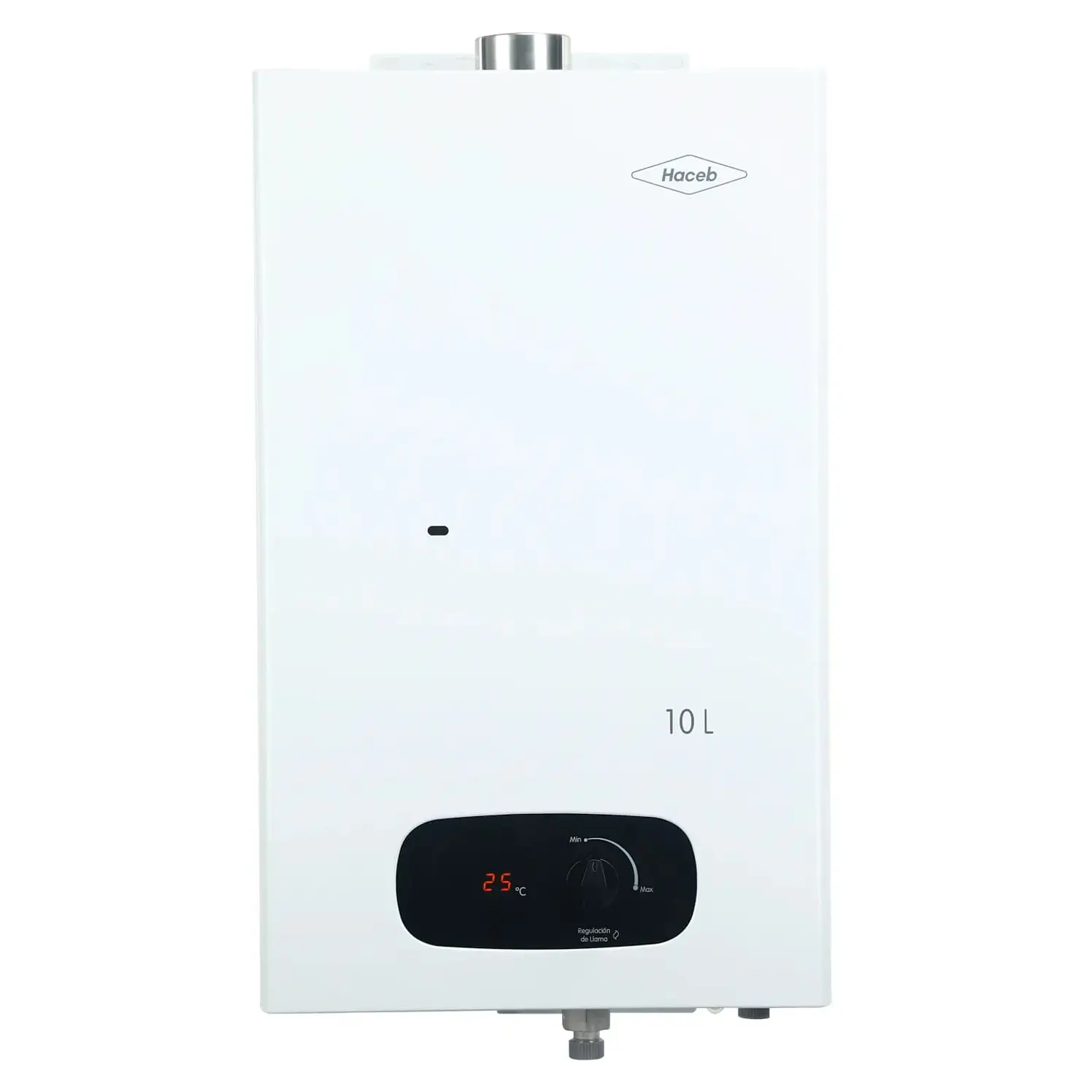 Calentador Haceb De Paso 10 L Tiro Forzado Bambú Gas Natural