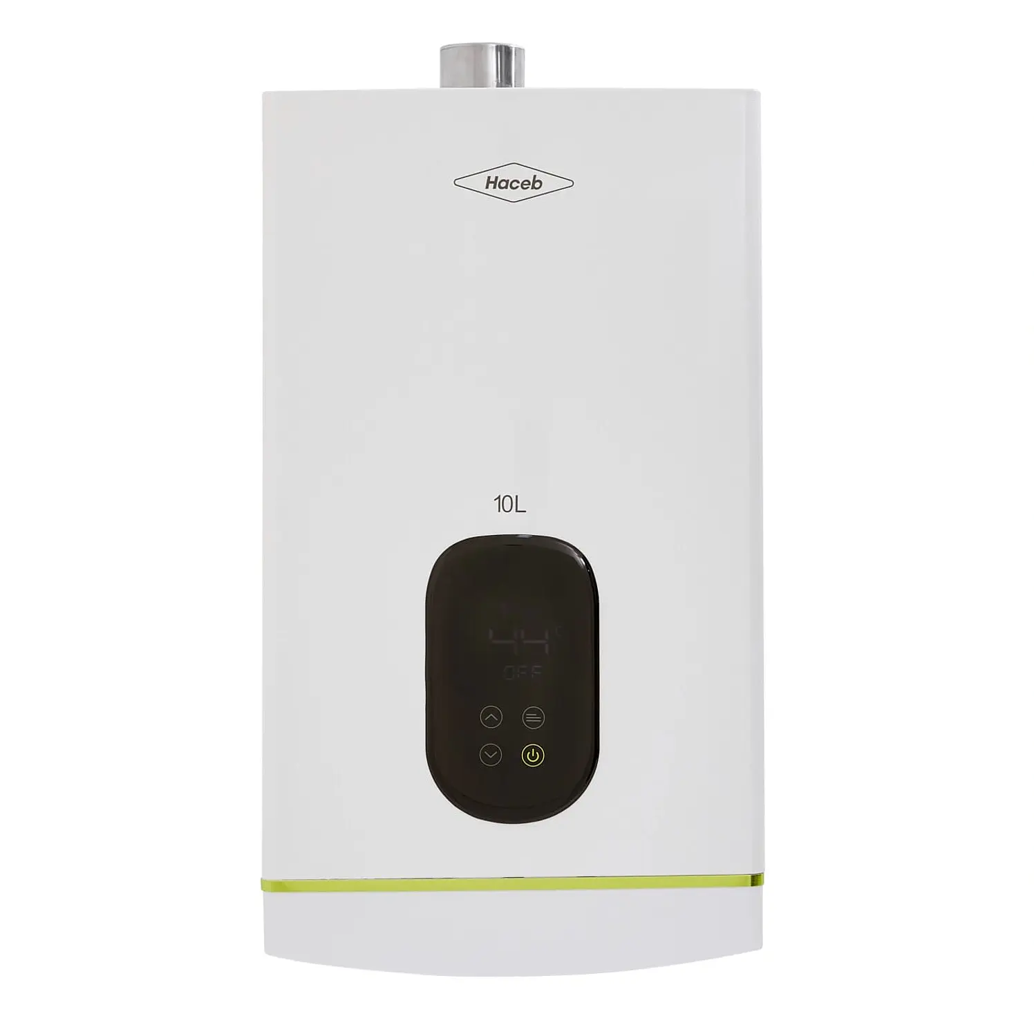 Calentador Haceb Paso 10 L Gas Natural Coral Blanco