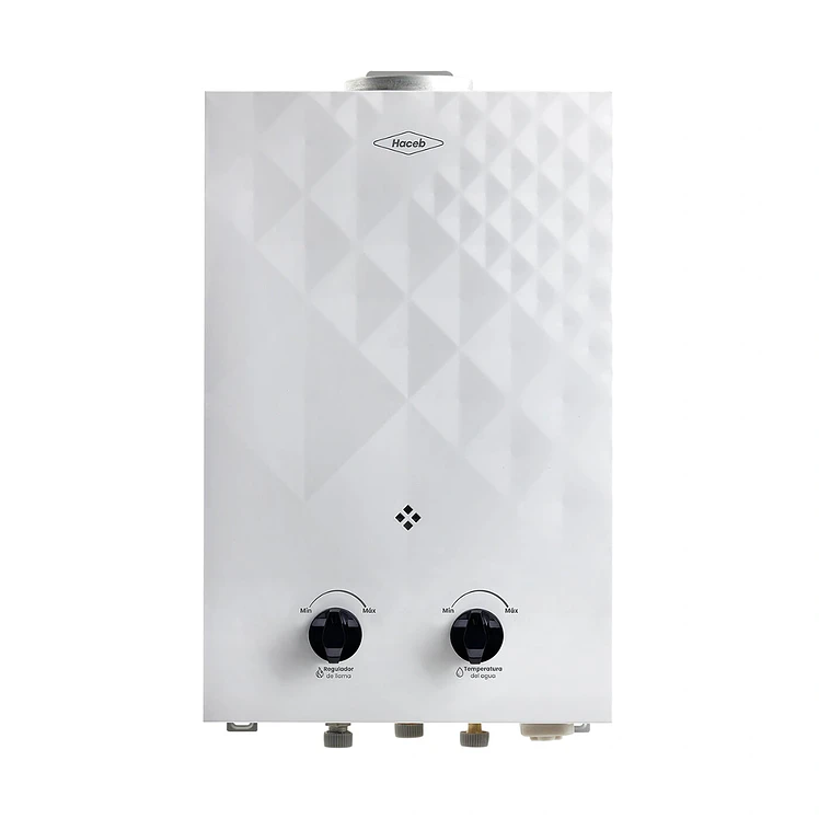 Calentador Haceb Paso 5 L Natural Gas Natural Cp 5 Bl Blanco