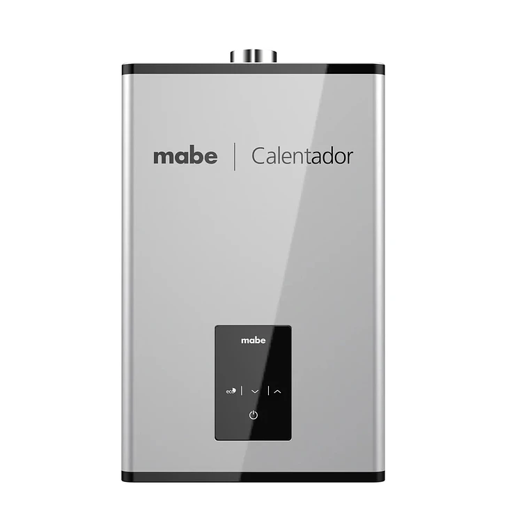 Calentador Mabe De Paso 10 L Tiro Forzado Gris