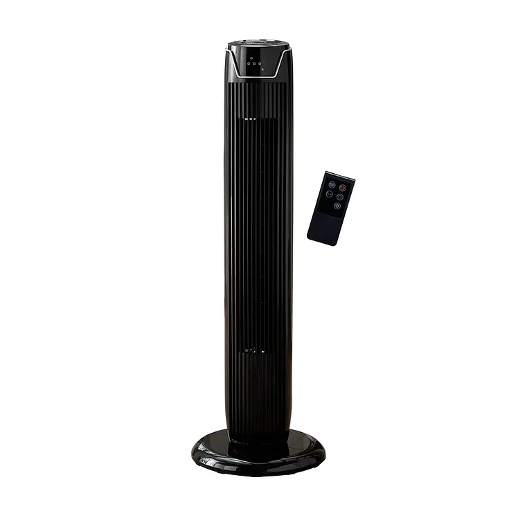 Ventilador Kalley De Torre Negro