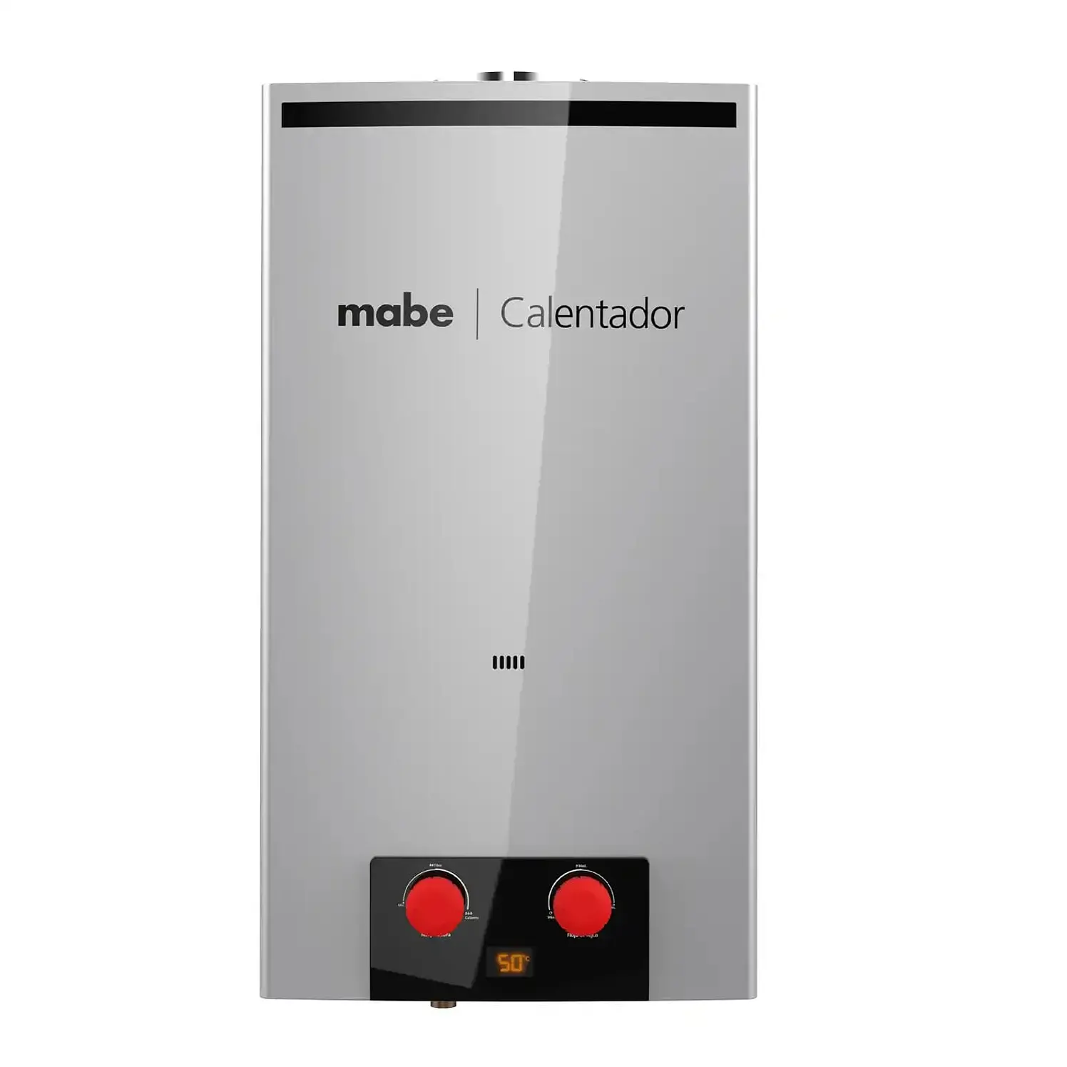 Calentador Mabe De Paso 12 L Tiro Natural Gris