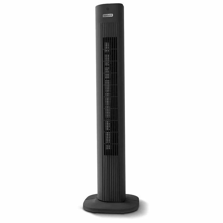 Ventilador Samurai De Torre Eole Essential Negro
