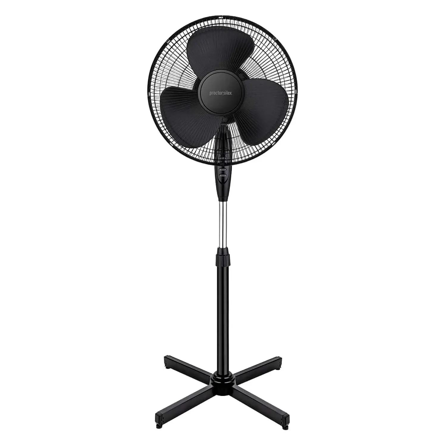 Ventilador Pedestal Proctor Silex 16 3 Velocidades Negro