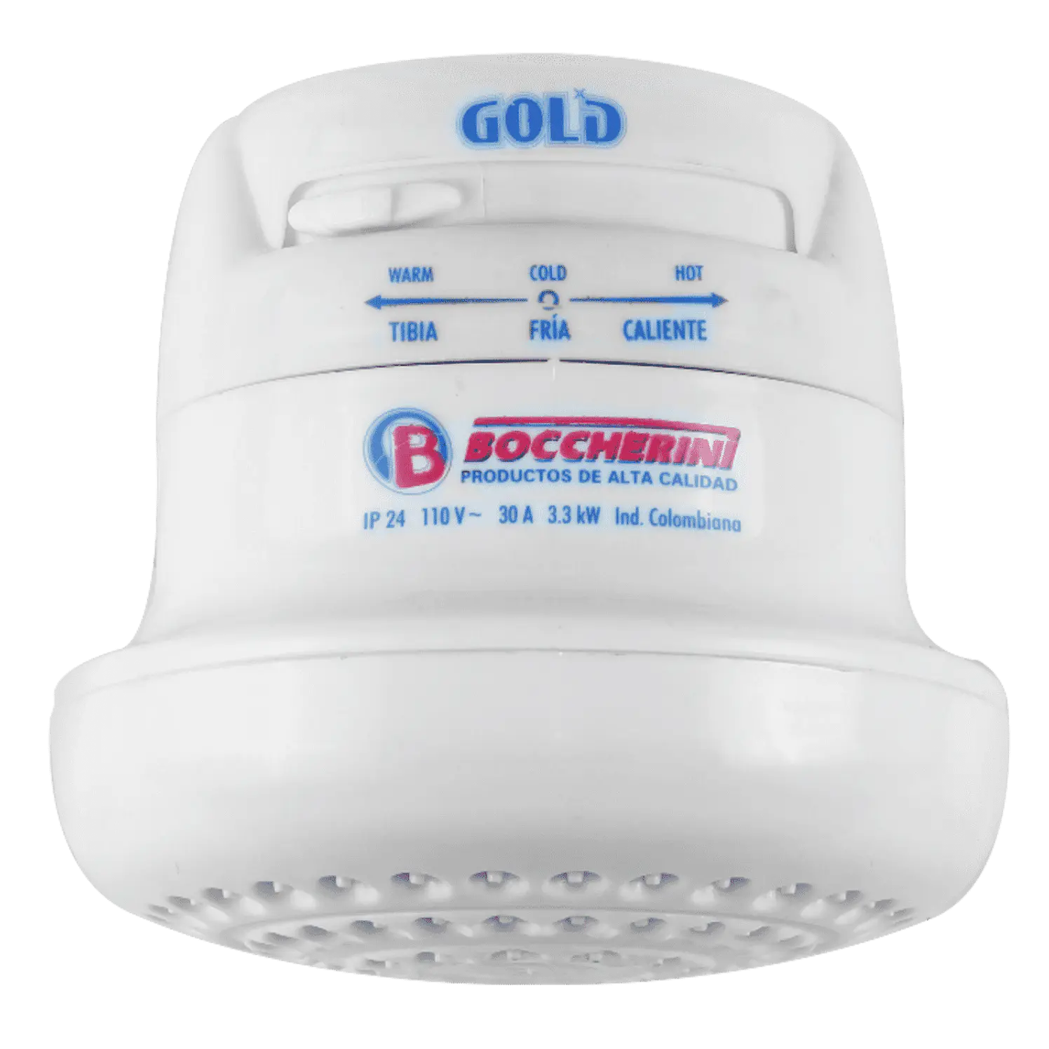 Ducha Boccherini Eléctrica Gold