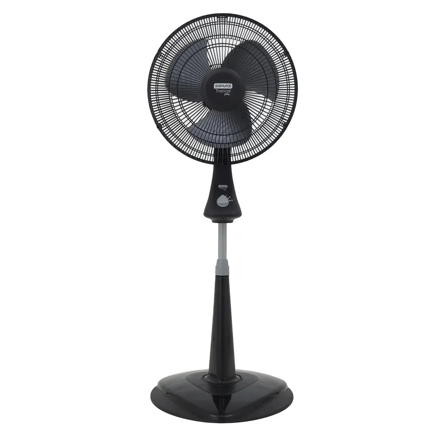 Ventilador Samurai Tropical Plus Pedestal 3 70 Watts Negro