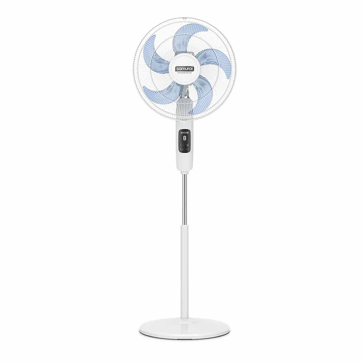 Ventilador Samurai Turbo Silence Evolution Pedestal Blanco