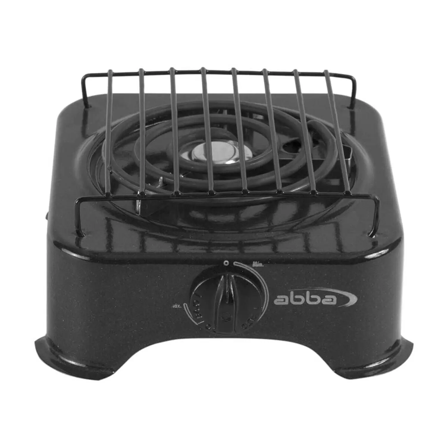 Estufa De Mesa Abba 1 Puesto Eléctrica Gris Moteado