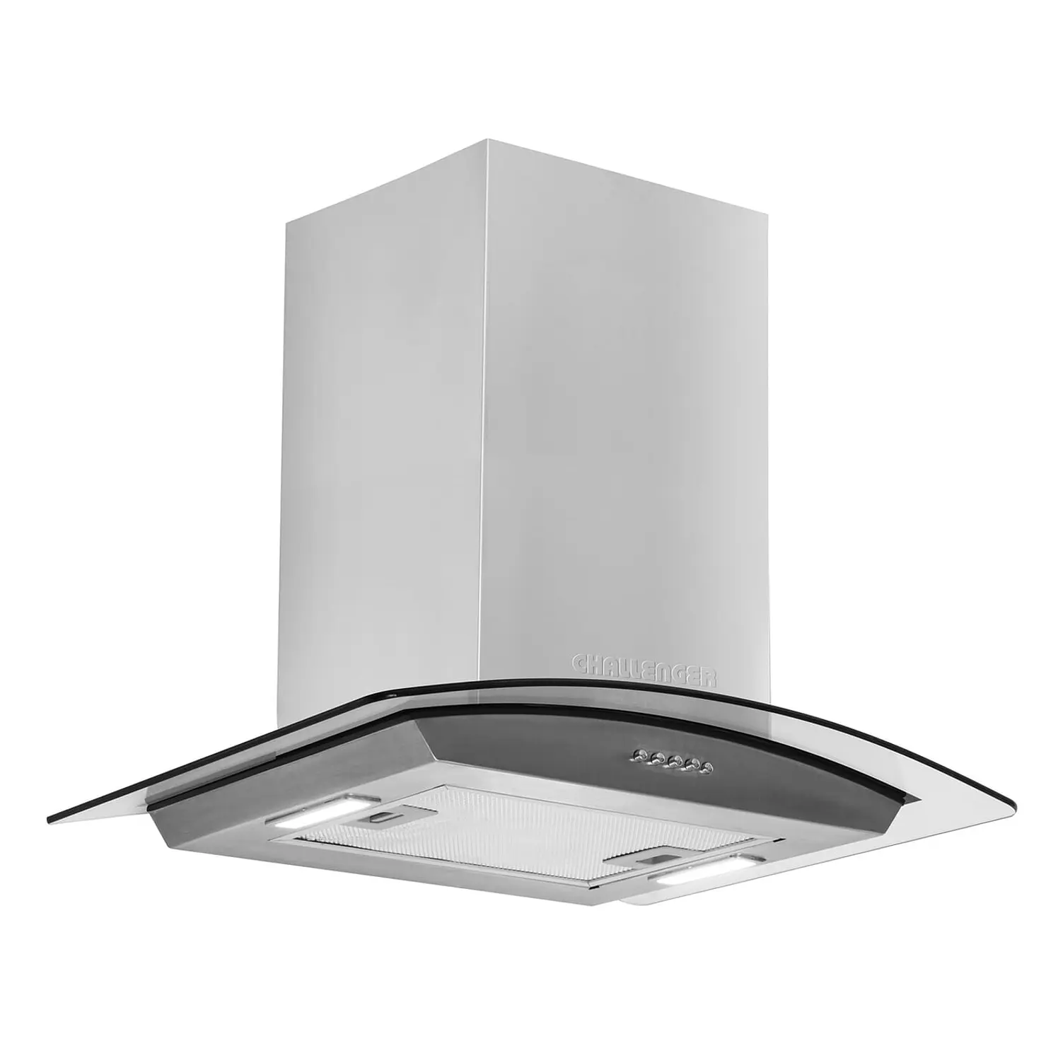 Campana Extractora Challenger 60Cms Tipo Plateado