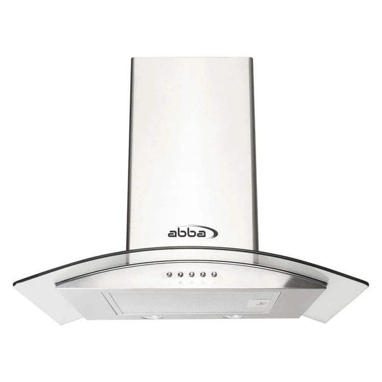 Campana Extractora Abba 60Cms Tipo X Plateado