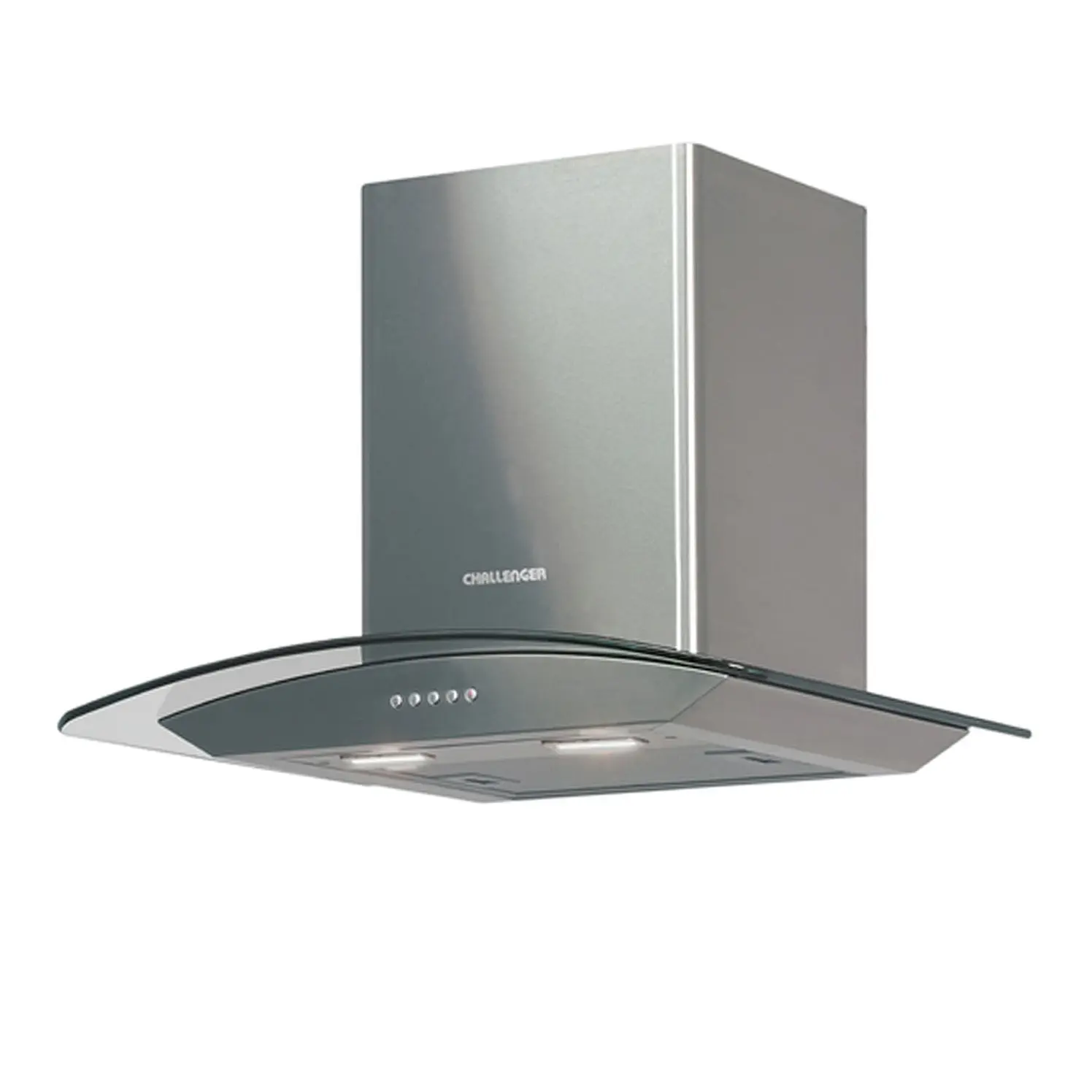 Campana Extractora Challenger 60Cms Tipo Plateado