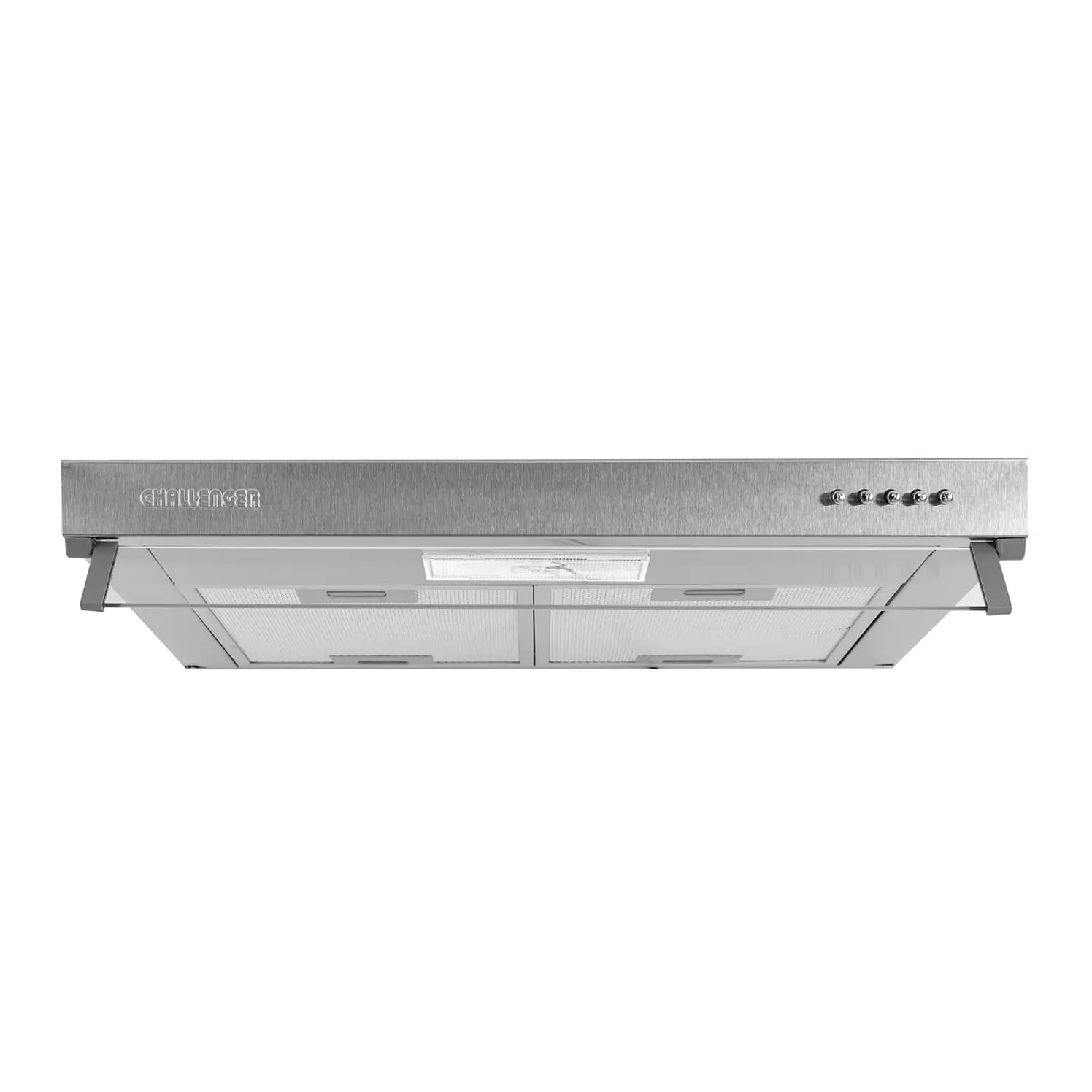 Campana Extractora Challenger 63Cms Tipo Plateado