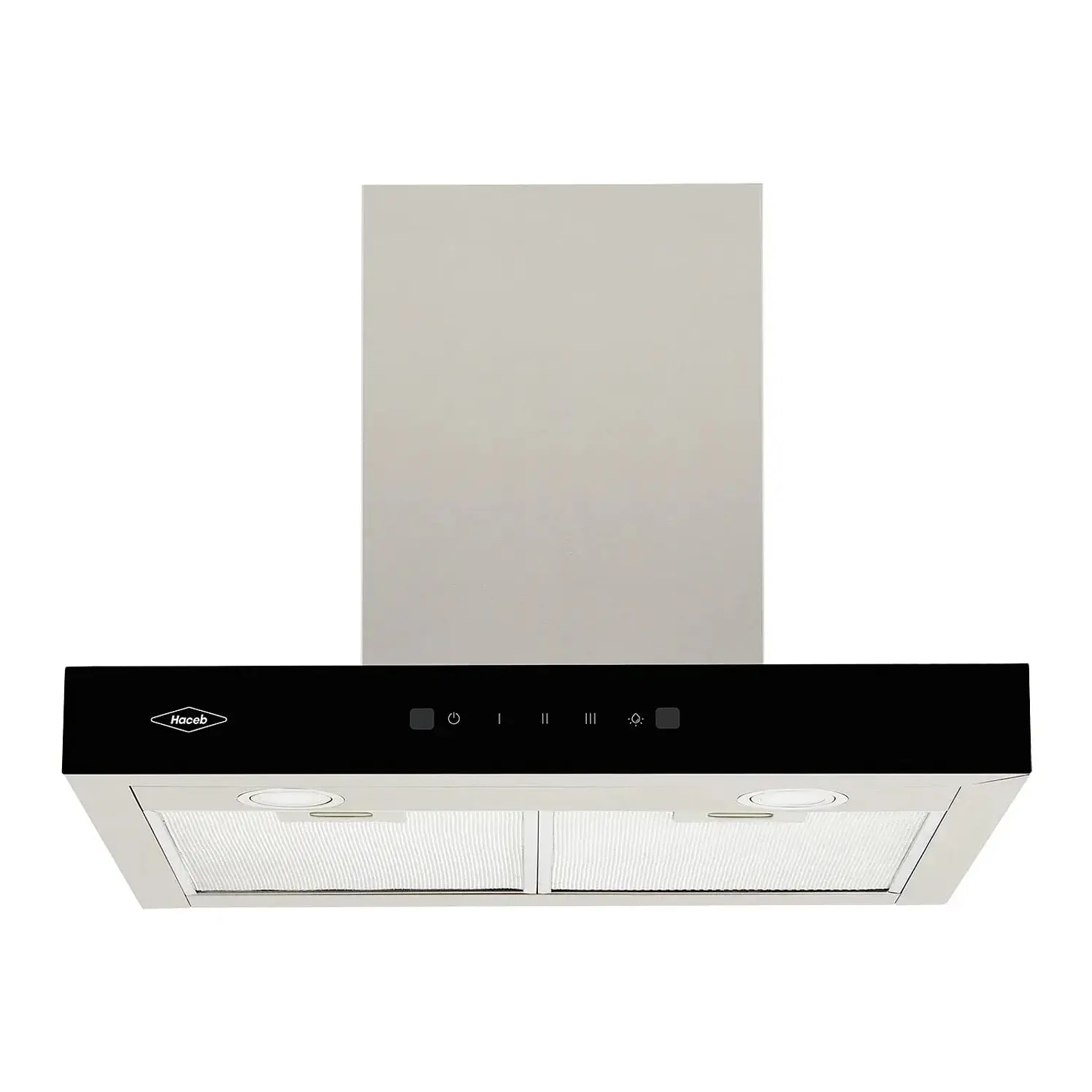Campana Extractora Haceb 60 Cms Tipo 3 Inox Negro