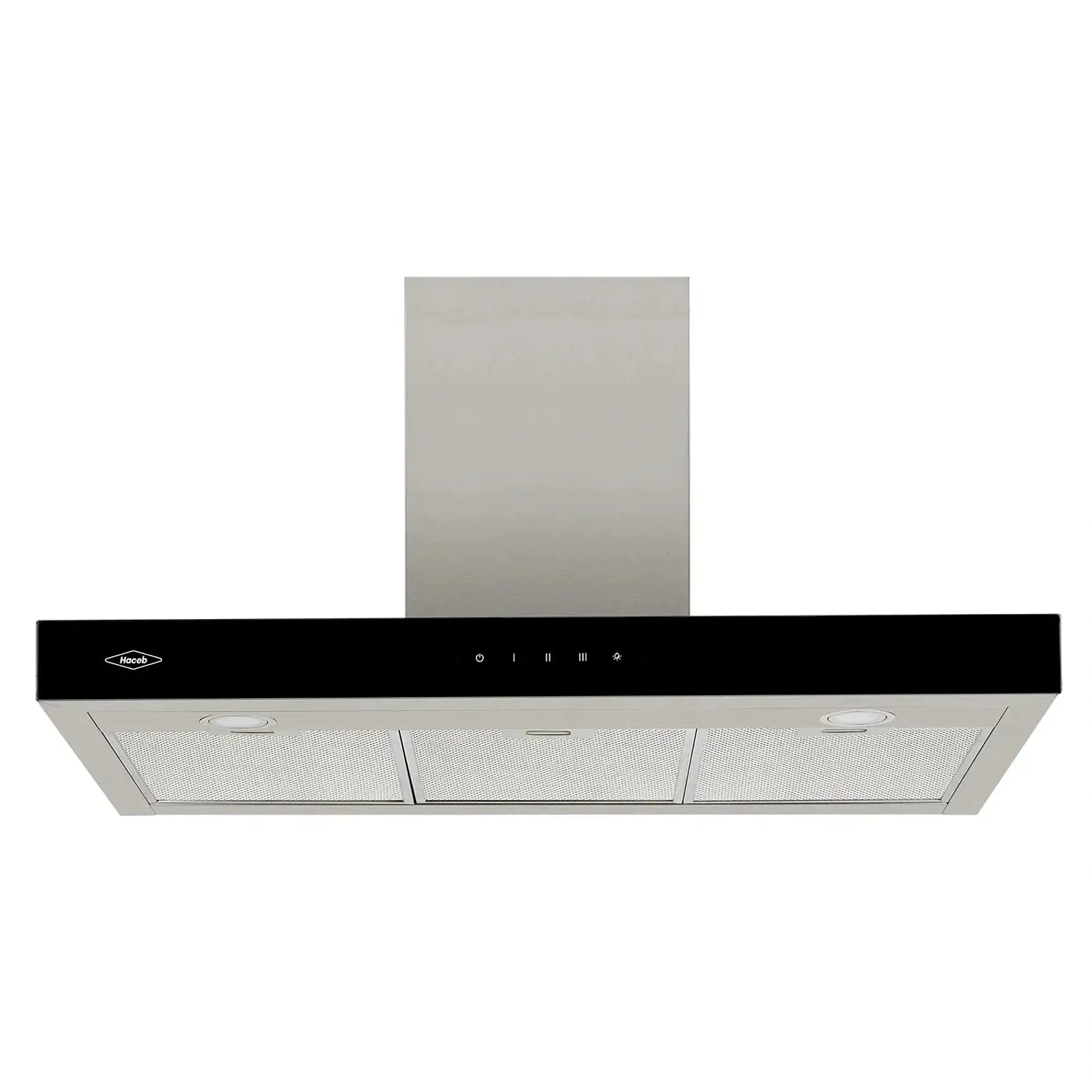 Campana Extractora Haceb 90Cms Tipo Península T 90 V3 Gris
