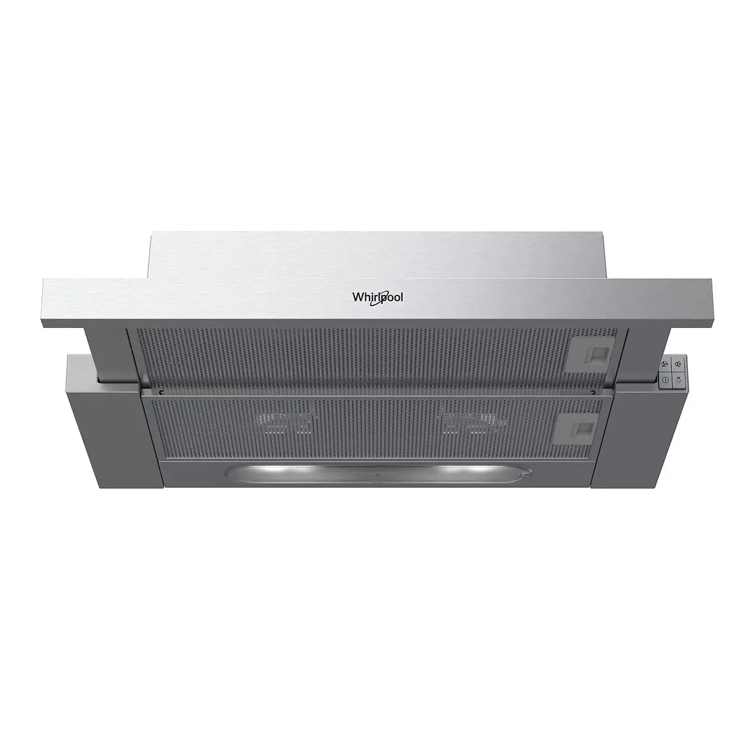 Campana Extractora Whirlpool 60Cms Tipo Isla Gris
