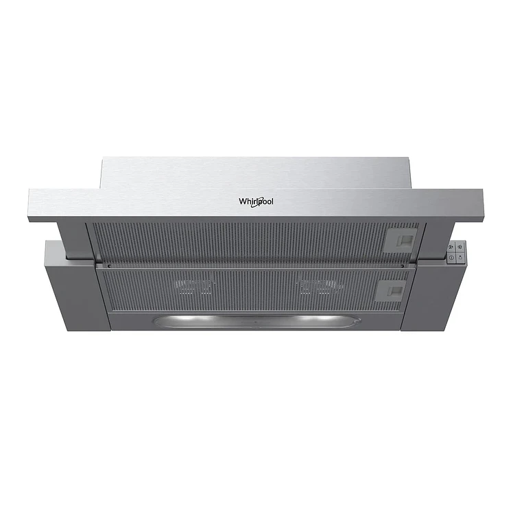 Campana Extractora Whirlpool 60Cms Tipo Isla Gris