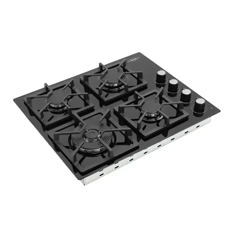 Estufa Empotrar Haceb 60Cms 4 Gas Natural 6051 Negro