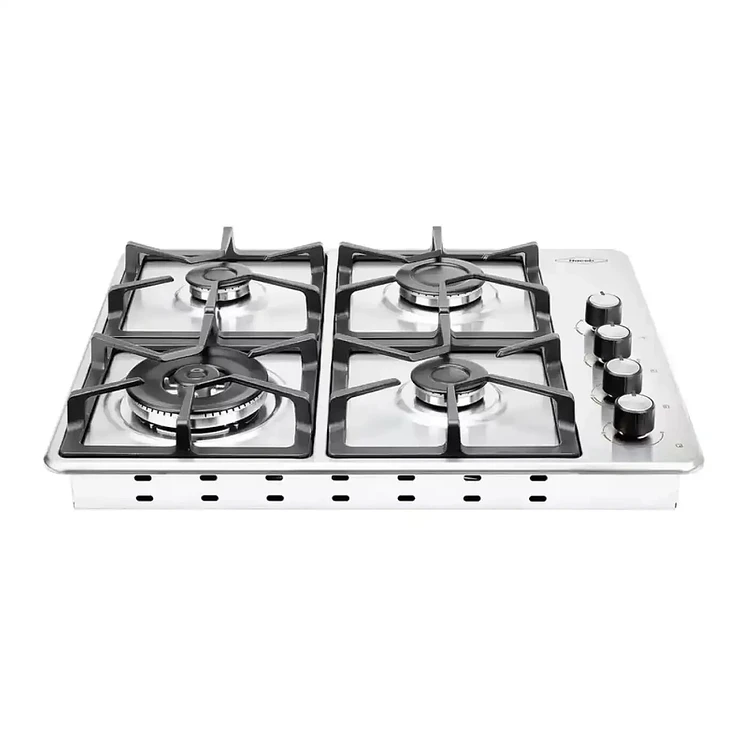 Estufa Empotrar Haceb 60 Cms 4 Puestos Gas Natural Dual Inox
