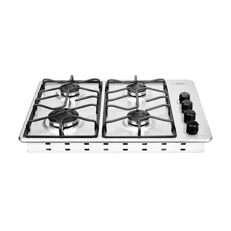 Estufa Empotrar Haceb 60Cms 4 Puestos Gas Natural Inox
